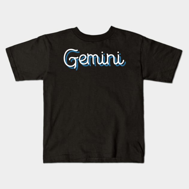 Gemini Kids T-Shirt by Sloop